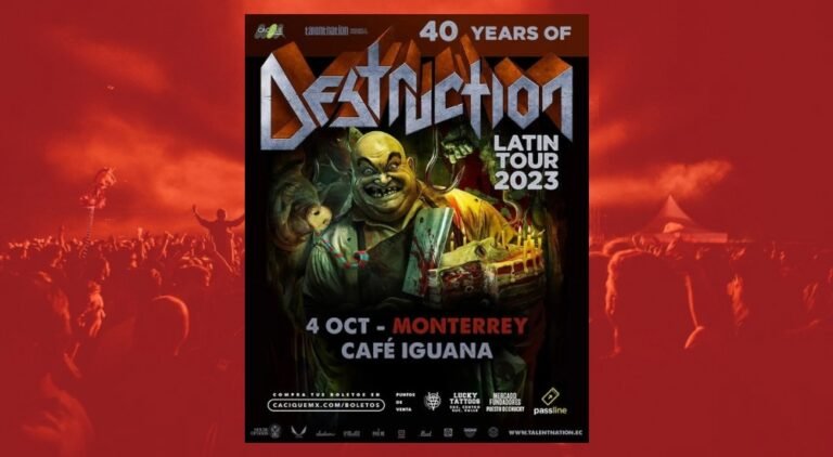 Destruction retumbará en Monterrey