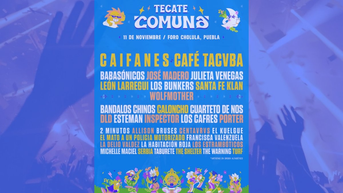 festival Tecate Comuna 2023 boletos cartel informacion