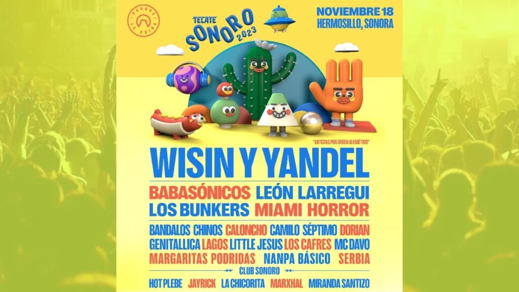 festival Tecate sonoro 2023 boletos cartel informacion