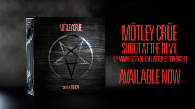 Mötley Crüe anuncia su Box Set del 40 aniversario del álbum Shout at the Devil