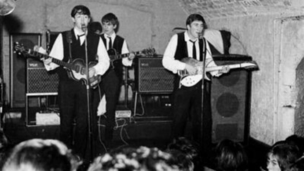 the beatles in the cavern