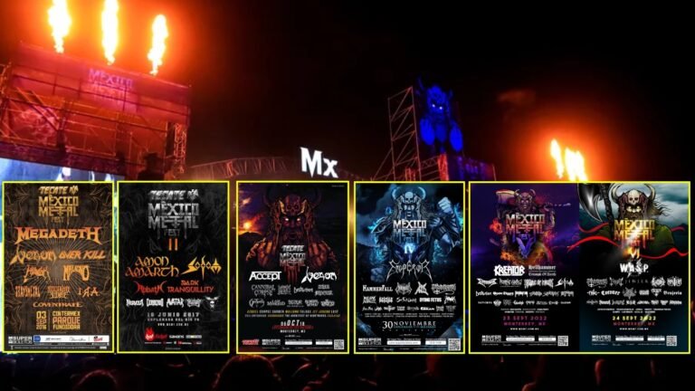 La historia y evolución del México Metal Fest