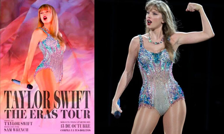 La película “The Eras Tour” de Taylor Swift vendió en preventa $26 Millones de dólares en un solo día