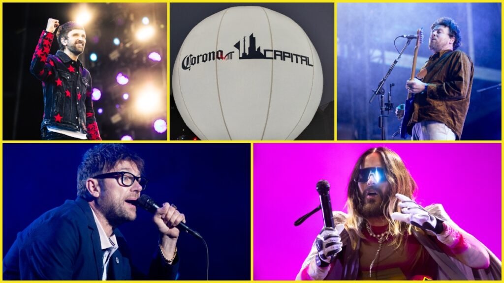 corona capital 2023 blur thirty seconds to mars