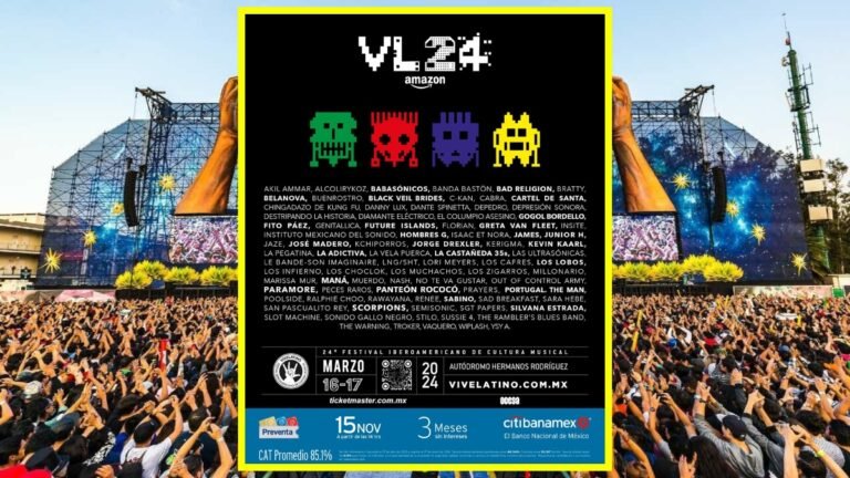 Se revela el cartel del Vive Latino 2024