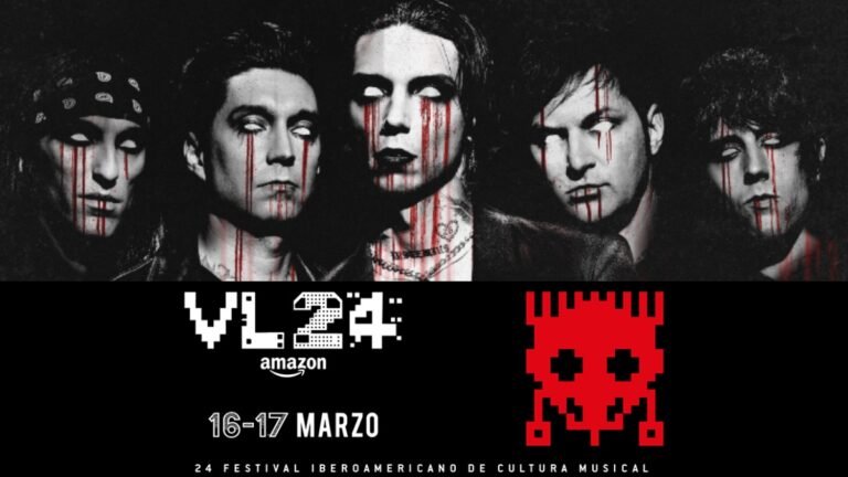 Black Veil Brides sonará duro en Vive Latino 2024