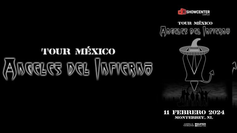 Se acerca concierto de Ángeles del Infierno en Monterrey