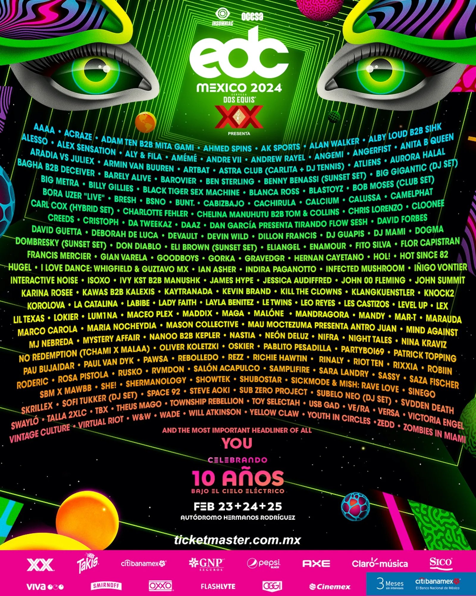 EDC México 2024 toda la información que debes de saber