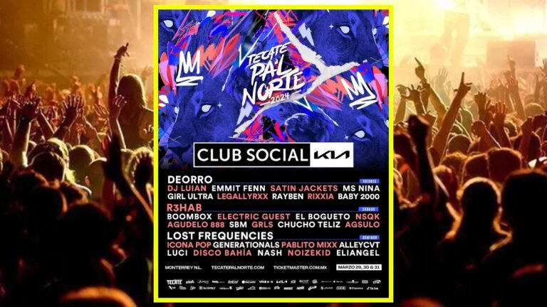 Elenco del Club Social Kia del Tecate Pal Norte 2024