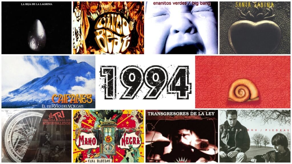 discos de rock en español que cumplen 30 anos 1994 nervio del volcan