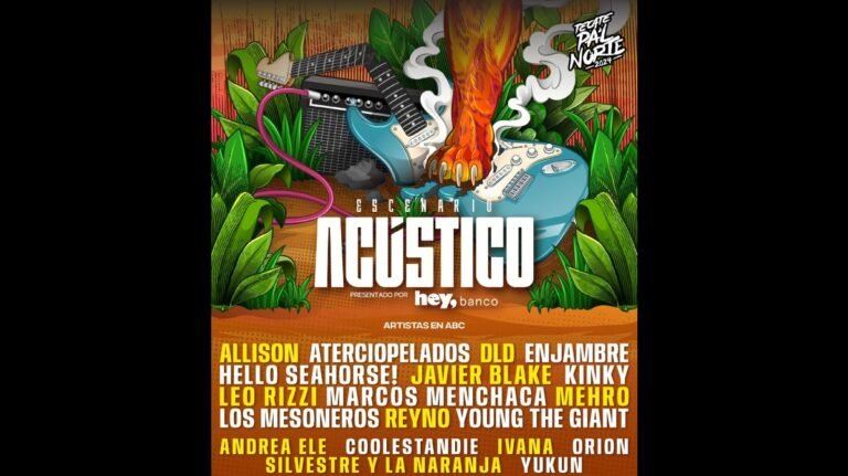 ¿Quiénes estarán en el Escenario Acústico del Tecate Pal Norte 2024?