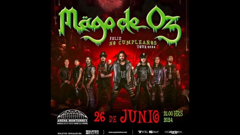 Mago de Oz estará en la Arena Monterrey