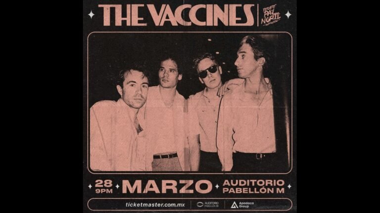 The Vaccines dará un concierto más en Monterrey