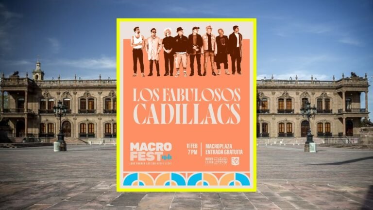 ¡Los Fabulosos Cadillacs en MacroFest Monterrey!