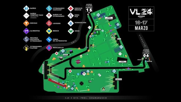 ¡Ya hay mapa del Vive Latino 2024!