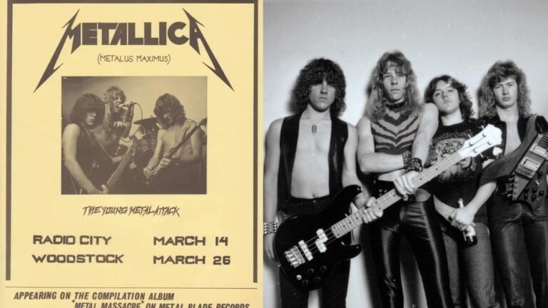 14 de marzo de 1982: el primer concierto de Metallica