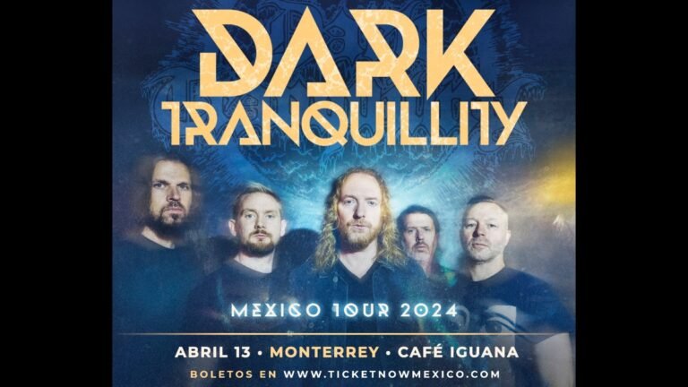Dark Tranquility sonará en Monterrey