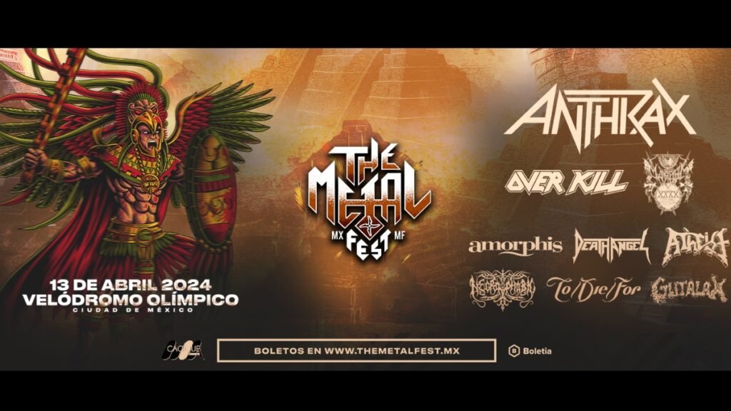 horarios de the metal fest mx 2024