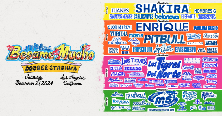 Bésame Mucho presenta su cartel para Los Ángeles 2024