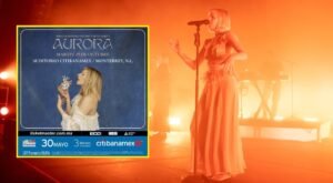 Anuncian concierto de Aurora en Monterrey