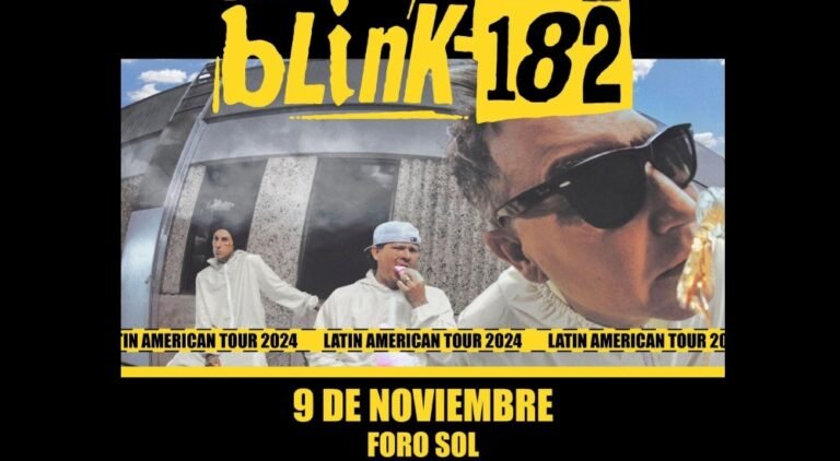Concierto de Blink-182 en México | Foro Sol – 2024
