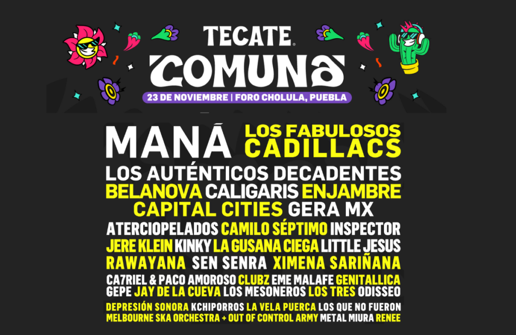 tecate comuna 2024 lineup