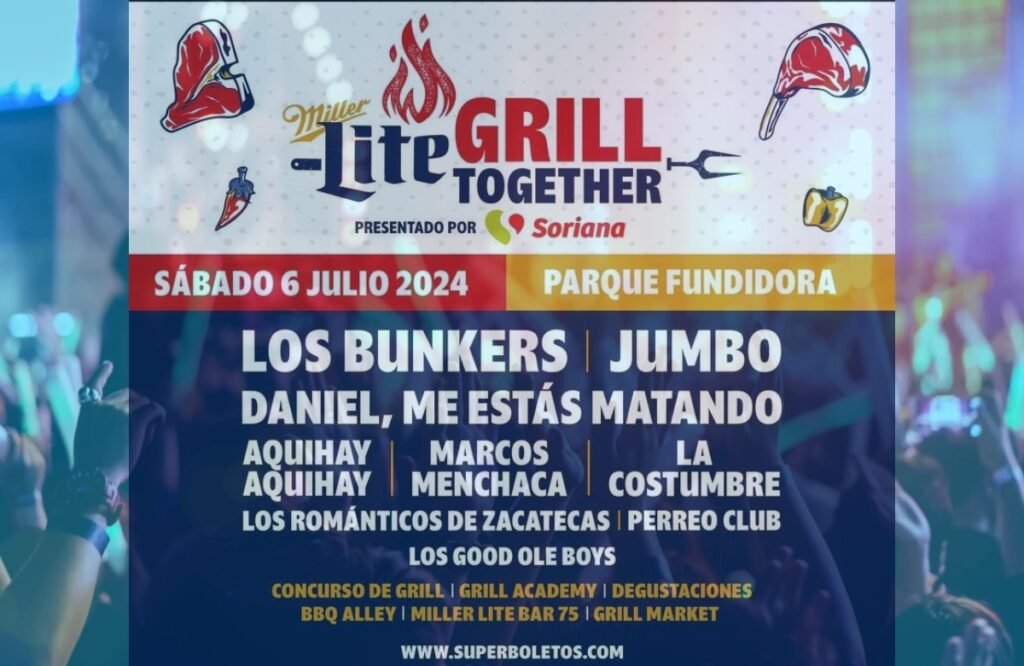 miller lite grill together 2024 en monterrey 2024