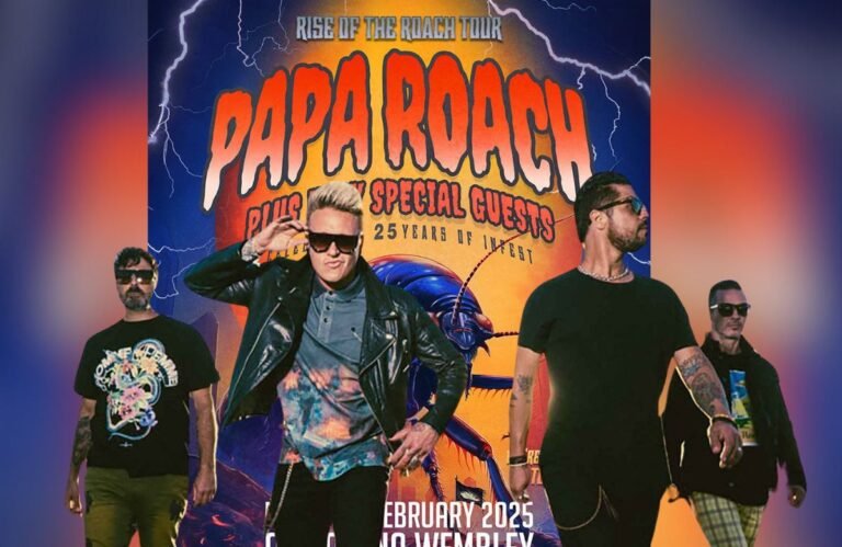 Papa Roach celebrará el 25 aniversario de INFEST en Wembley