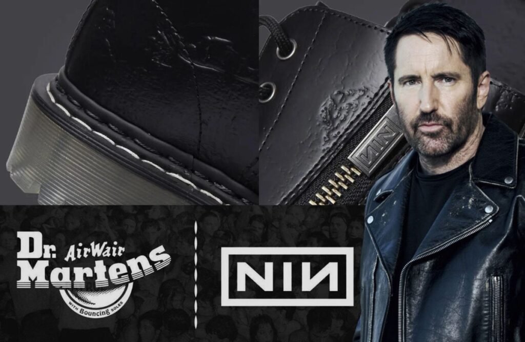 dr martens colaboracion nine inch nails the downwards spiral