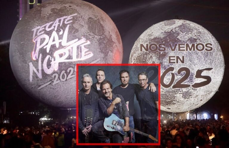 ¿Pearl Jam en Tecate Pal Norte 2025?