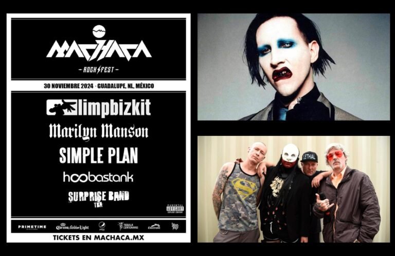 Se viene el Machaca 2024: Limp Bizkit, Marilyn Manson y más