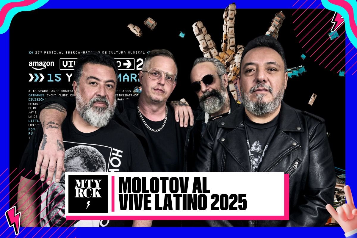 Molotov es parte del lineup del vive latino 2025