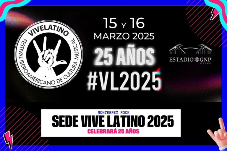 ¿Cuál va a ser la sede del Vive Latino 2025?