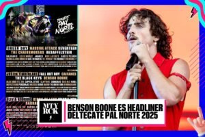 ¡Benson Boone en Tecate Pal Norte 2025!