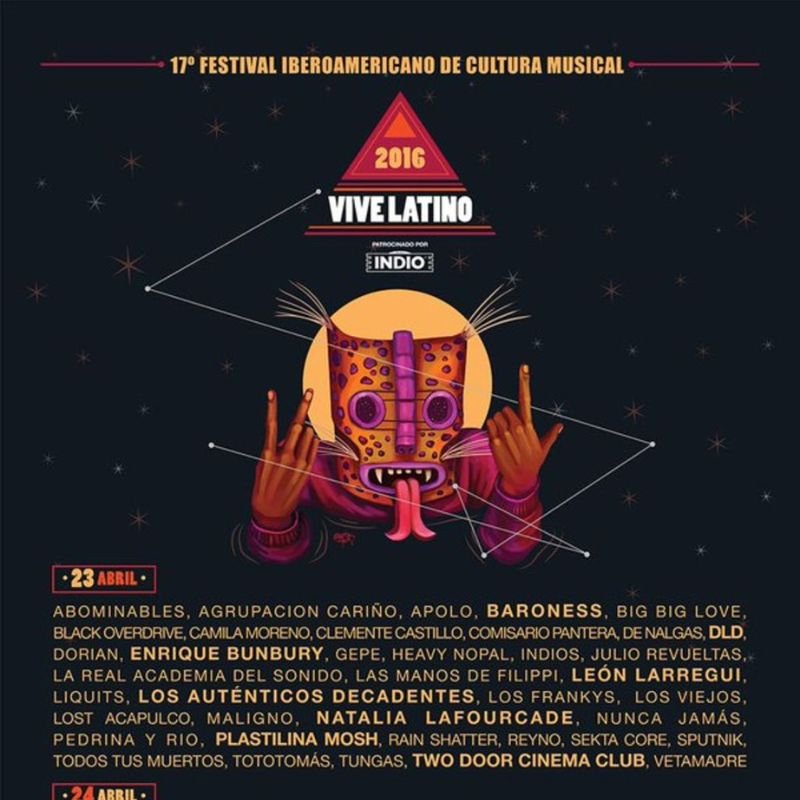 cartel vive latino 2016