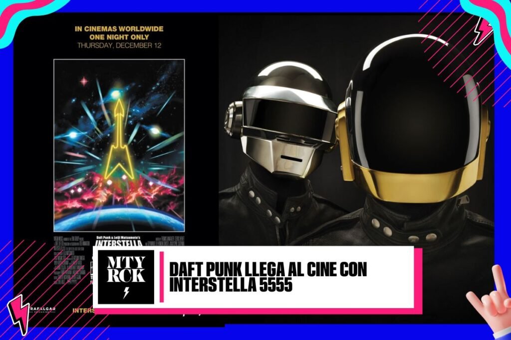 daft punk al cine interstella 5555