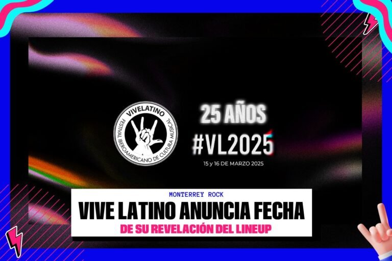 Vive Latino 2025: anuncia fecha para revelar su cartel