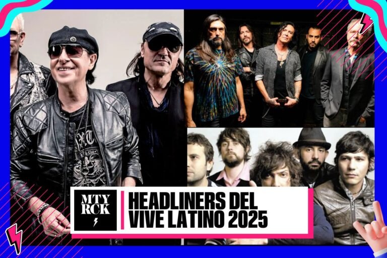 Los headliners del Vive Latino 2025: Scorpions y Caifanes