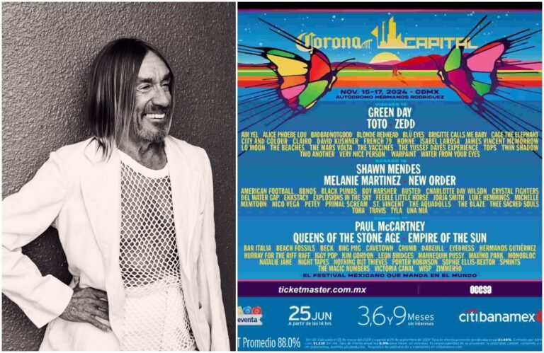 Iggy Pop en Corona Capital 2024: el regreso de un grande