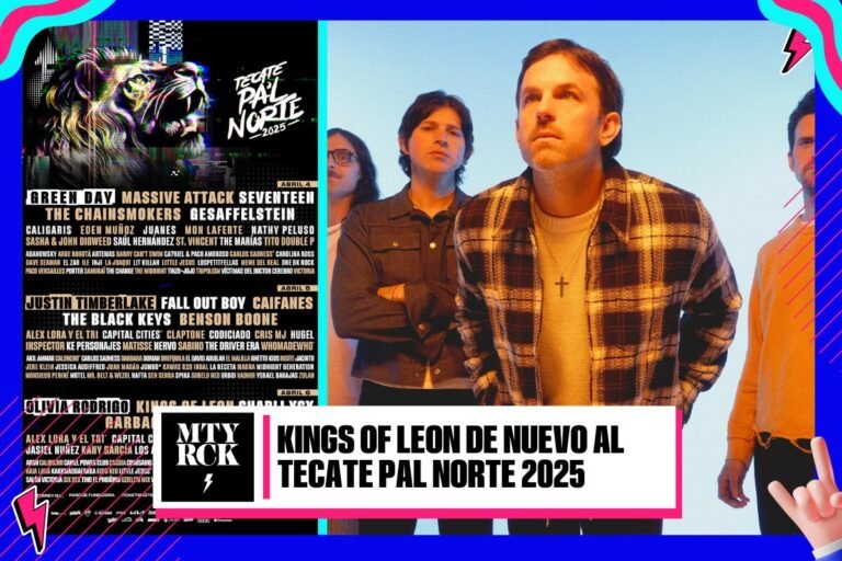 Kings of Leon de nuevo en Tecate Pal Norte 2025