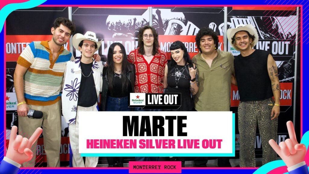 Entrevista a Marte en Heineken Silver Live Out 2024