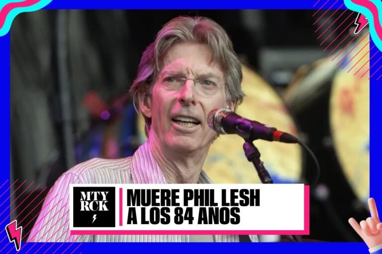 Muere Phil Lesh bajista de Grateful Dead a los 84 años