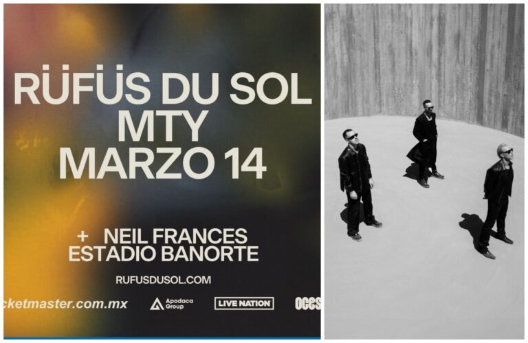 RÜFÜS DU SOL regresará a Monterrey