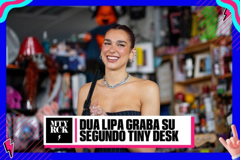 Dua Lipa realiza su segundo Tiny Desk