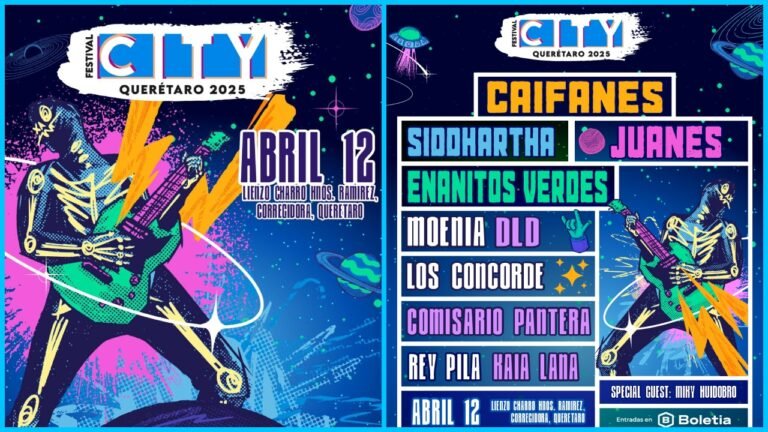 Festival City de Querétaro 2025: lineup, boletos y toda la información