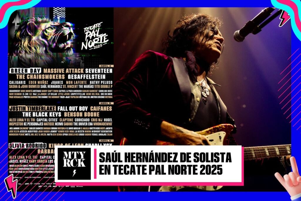 saul hernandez en tecate pal norte 2025