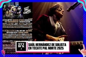 Saúl Hernández, de solista en Tecate Pal Norte 2025