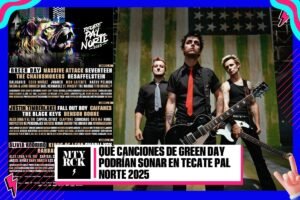 ¿Qué canciones de Green Day podrían sonar en Tecate Pal Norte 2025?
