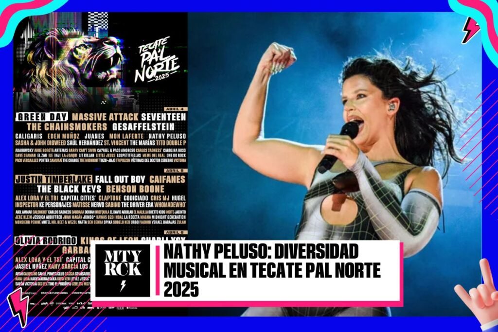 nathy peluso en tecate pal norte 2025