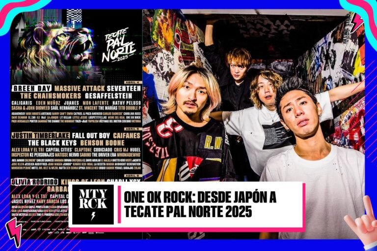 One Ok Rock: desde Japón al Tecate Pal Norte 2025